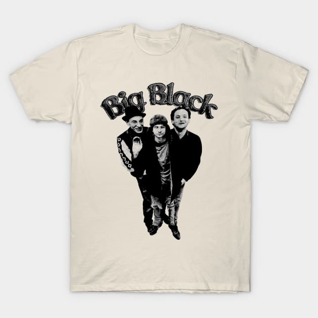 Big black band shirt best sale